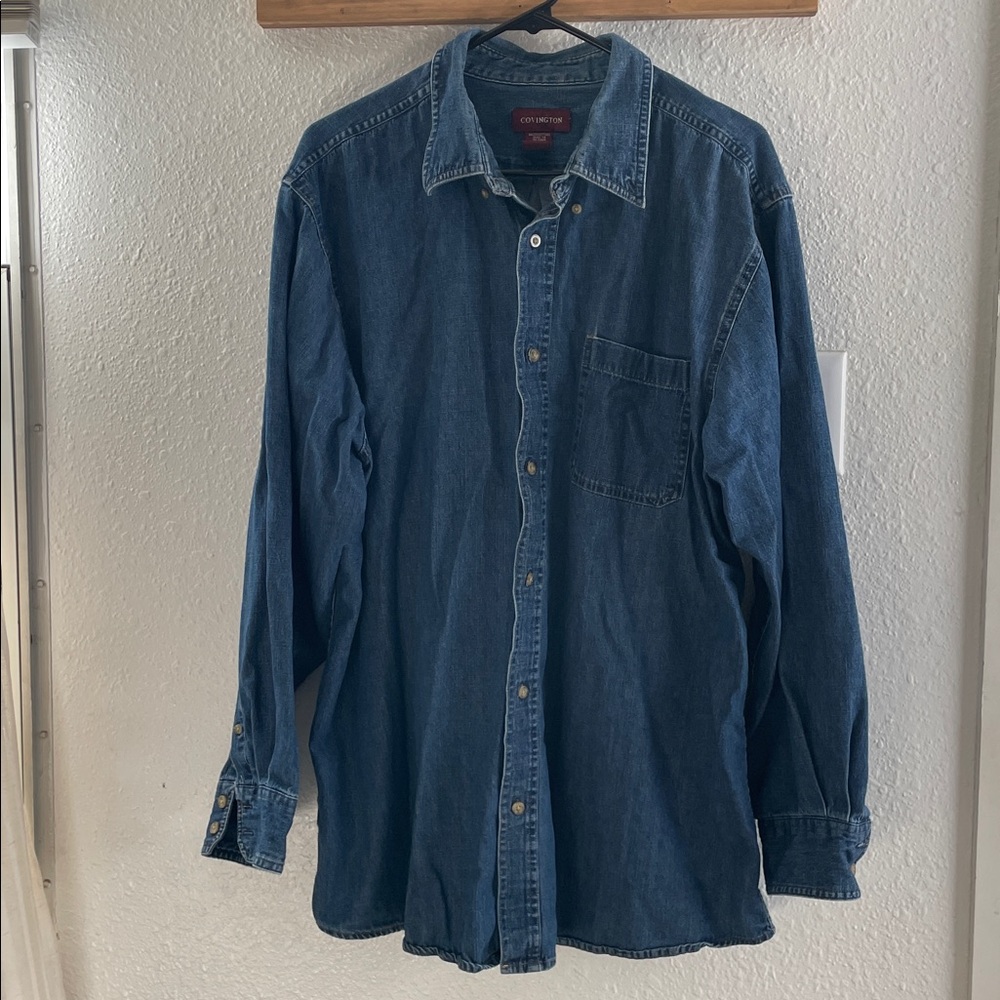 Denim Button Down